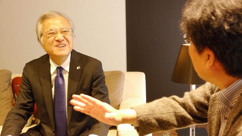 トロン提唱者の坂村健東京大学名誉教授と星合教授のインタビュー対談が放送