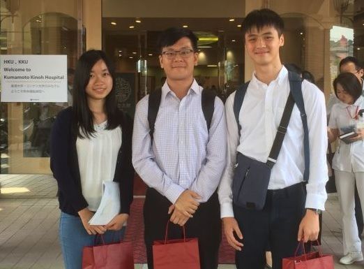 香港大学の学生が薬学部で研修
