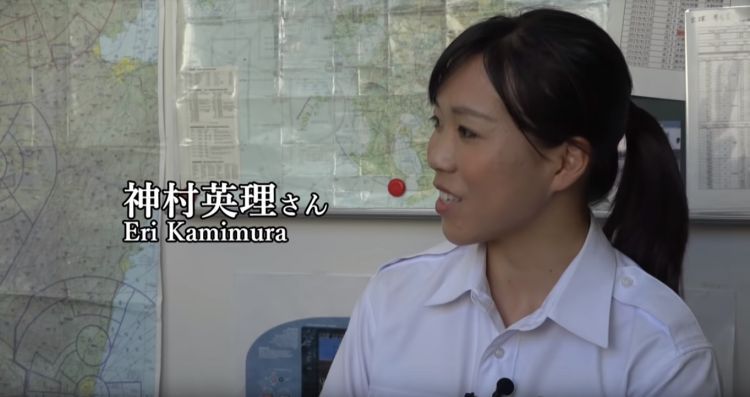 未来の女性パイロットがSAKURA TVに出演