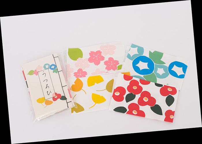 日本の伝統色を用いた懐紙の提案