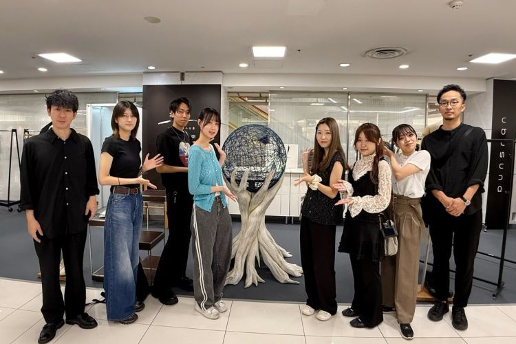 「ubusuna POP-UP in 鶴屋百貨店」のストアデザインをデザイン学科が担当！