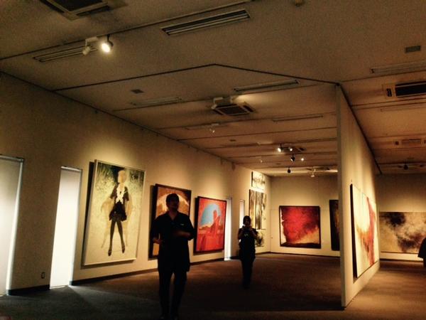 「中村賢次展（日本画）−刻の下の先に−」7/30まで開催中です！