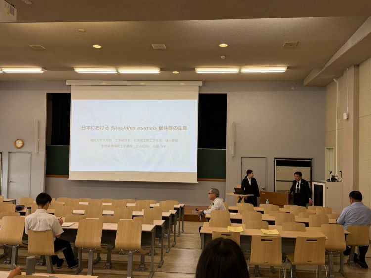 応用微生物工学専攻　博士課程　公聴会が開催されました