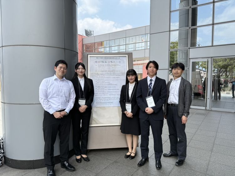 応用生命科学専攻の大学院生が第62回化学関連支部合同九州大会で優秀ポスター賞を受賞！