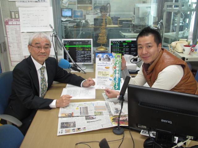 寺本教授がFMKのラジオ番組「FMK Morning Glory」に出演しました