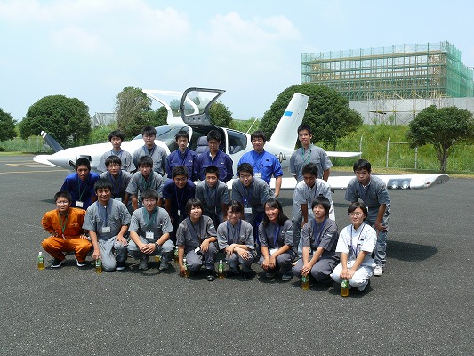 2017年　航空整備学専攻 施設見学会①　開催報告