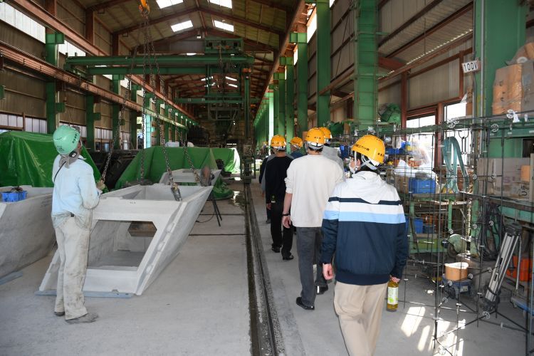 コンクリート製造工場をぐるっと見学！