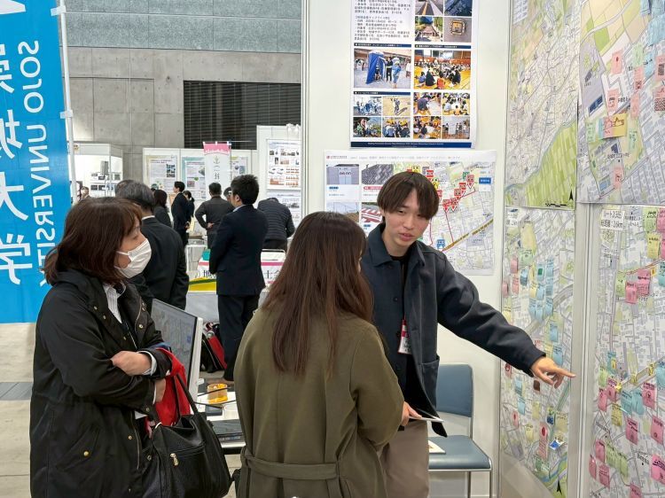 『先進建設・防災・減災技術フェア in 熊本』に出展  古賀研究室が小学校と連携した防災教育の成果を発表