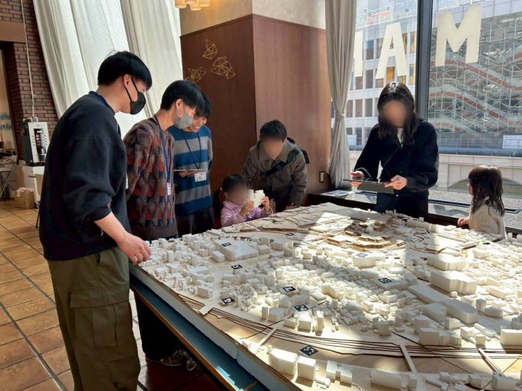 熊本市主催「ウォーカブル展」に古賀研究室が出展！テレビで紹介されました