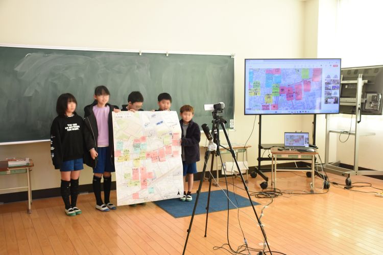 建築学科古賀研究室が 熊本と愛知の小学校をオンラインで結ぶ「二地域連携防災学習」を実施しました