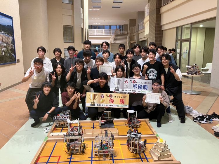 「九州夏ロボコン 2023年度大会」において崇城大学ロボット研究会が優勝＆準優勝！