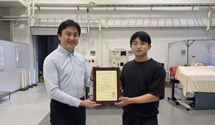 機械工学科の中牟田准教授が「生体医工学シンポジウム2026」でベストポスターアワードを受賞