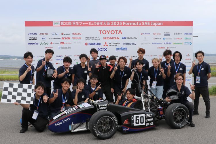 第23回学生フォーミュラ日本大会2025、大会全種目出場＆完走