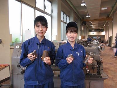 機械工学科女子学生、技能検定【機械加工　普通旋盤3級】挑戦への道