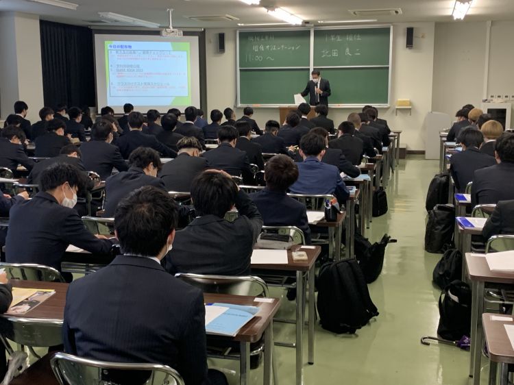 機械工学科に新入生が入学