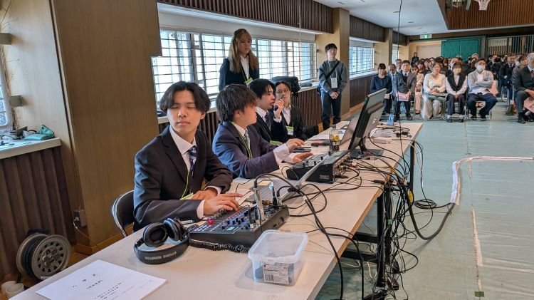 崇城大学SCB放送局が入学式＆卒業式の様子をYouTubeにて配信