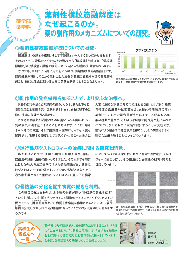 薬剤性横紋筋融解症はなぜ起こるのか。薬の副作用のメカニズムについての研究。