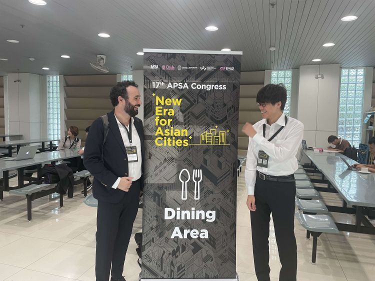 建築学科 古賀研究室の金子さんが国際会議APSA2024で研究発表