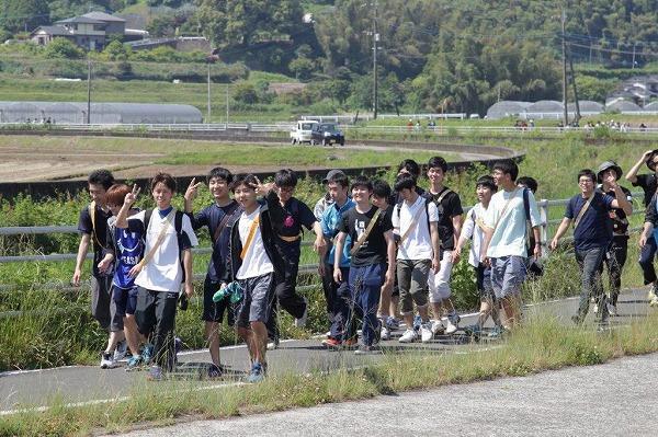 熊本保健科学大学付近