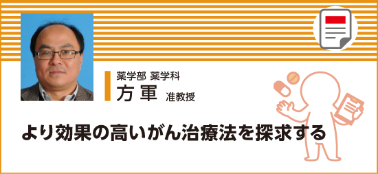 より効果の高いがん治療法を探究する