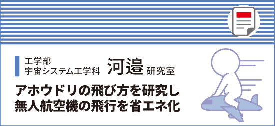 アホウドリの飛び方を研究し無人航空機の飛行を省エネ化